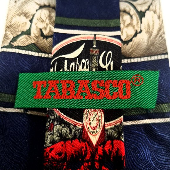 Tabasco Silk Ties – Gulf Shrimp Theme - EUC - Picture 6 of 10